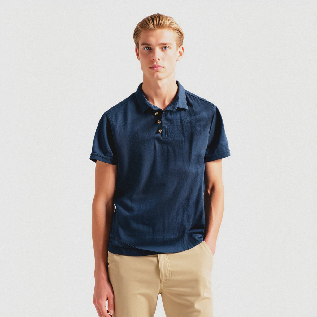 DORE - Amalfi Linen Polo