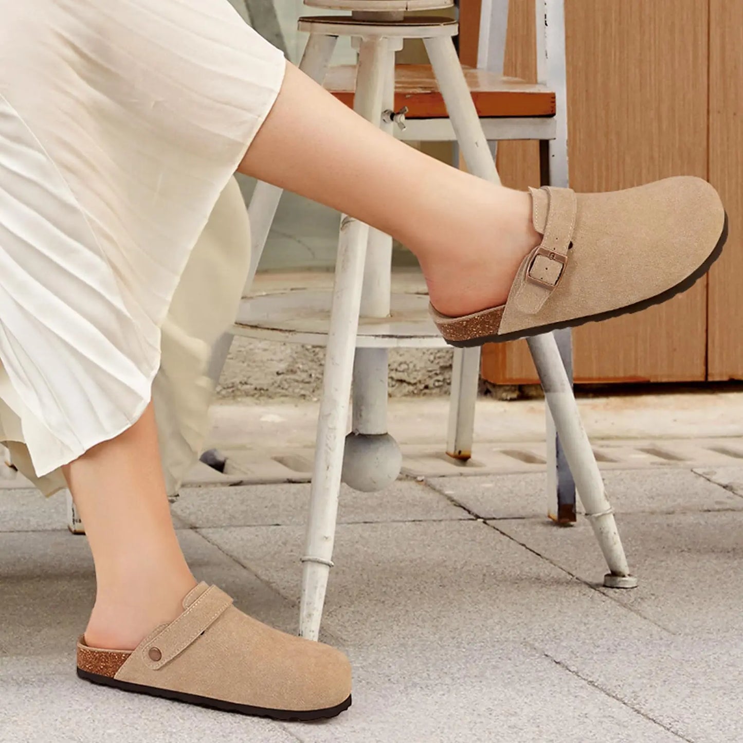 DORE - Suede Kidmi loafer